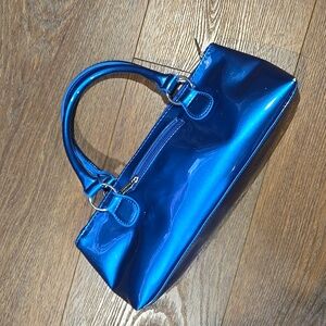 METALLIC BLUE PRIMEWARE bag.   #6690